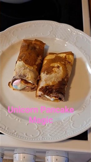 Rainbow Marshmallow Pancake Bombs