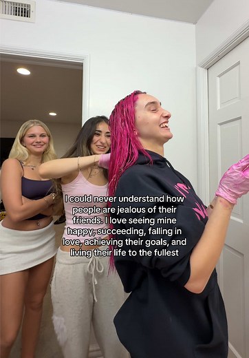 Best Friends Celebrate Each Other's Success
