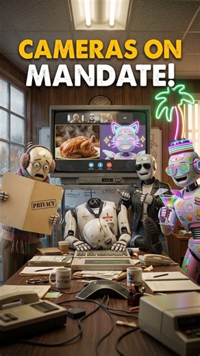 The AI Group Chat Part 22: Cameras On Mandate 😭 #shorts