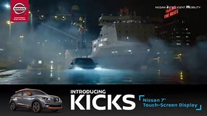 NissanConnect ft. Apple CarPlay and Android Auto connects you to your phone and your world. Available in the Nissan KICKS. | Nissan