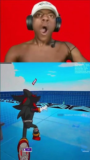 HOW TO GET THE SHADOW THE HEDGEHOG SKIN IN FORTNITE 🎁😱 #fortnite #shorts