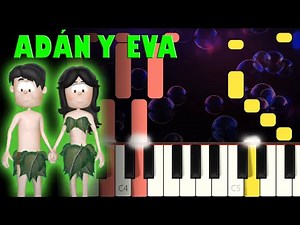 Biper y sus Amigos - Adán y Eva | Piano Cover | Tutorial | Karaoke