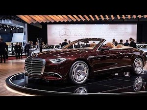 World premiere! Mercedes Benz SL-convertible