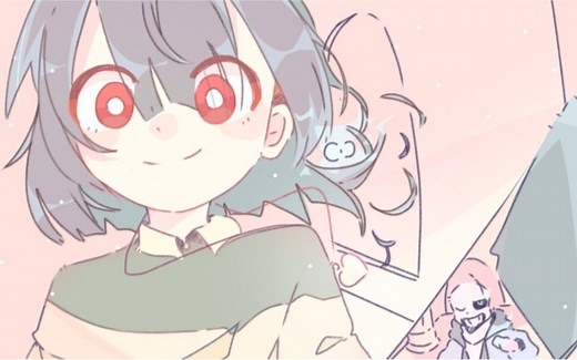 【Undertale chara】画线稿什么的不需要啦