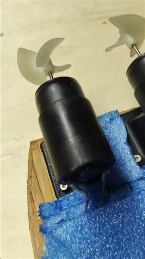 bateau télécommandé fait maison