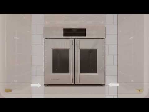 Monogram Single Wall Oven Installation Video – French Door, Statement and Minimalist Collections