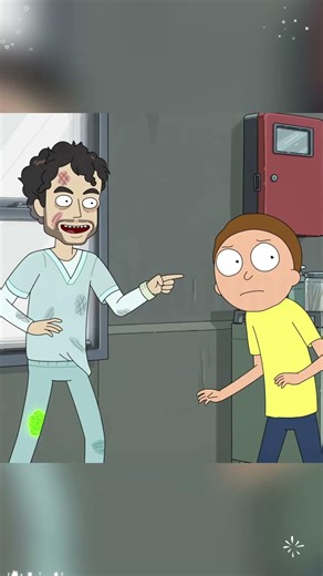 #rickandmorty -A portal opened on Morty's hand, and it led straight to a psychopath