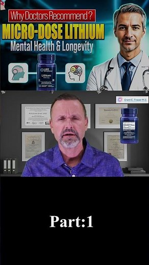 Why Doctors Recommend Micro-Dose Lithium for Mental Health & Longevity