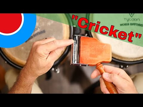 "Cricket" Uncommon Percussion Instrument