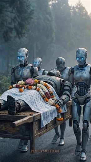The Last Goodbye of an Old Robot 🤖💔 | Emotional AI Short Film | Cinematic Story #shorts #viral