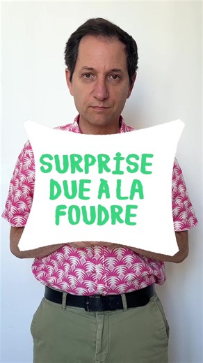 SURPRISE DUE À LA FOUDRE ⚡️⛈ #science #julienbobroff #foudre #apprendresurtiktok