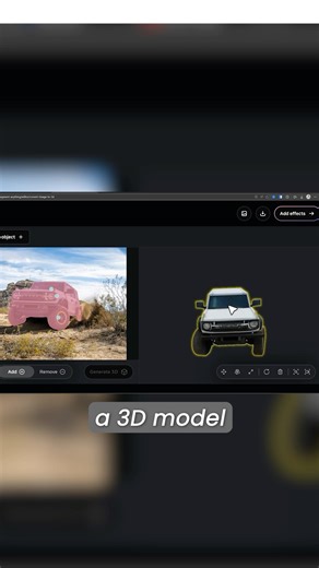 Meta released Image to 3D Model Generator (Open Source) #3d