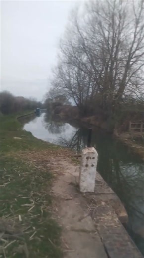 Narrowboat Stuck in lock