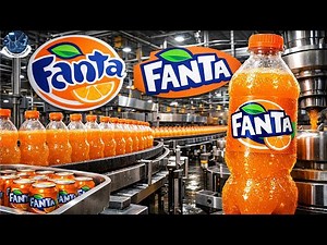 Inside the Fanta Factory 🏭 | How Millions of FANTA Bottles Are Made Every Day