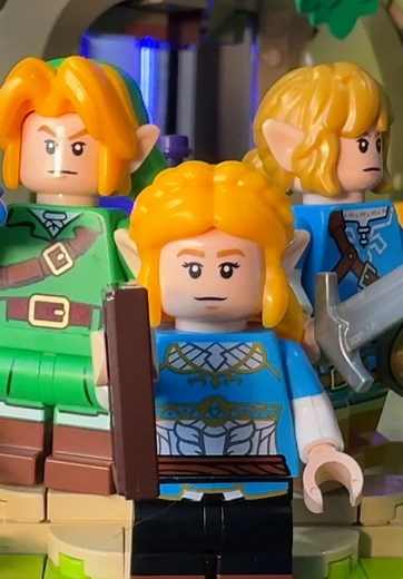 LEGO Minifigures of Zelda: A Closer Look