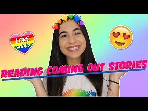 Reading Your Coming Out Stories (emotional) | Just Sharon
