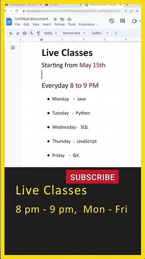 Live Coding Classes, Mon-Fri, 8 to 9pm, coding for beginners, coding tutorials, Python, Java, SQL
