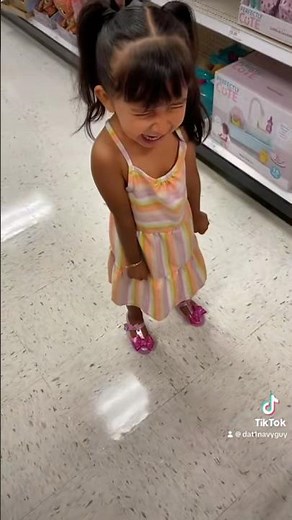 Tantrum at target toy section 👀😂
