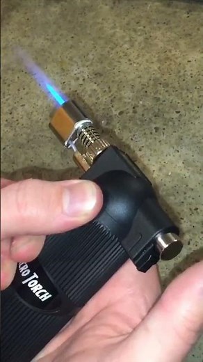 “review” butane MICRO TORCH (harbor freight)