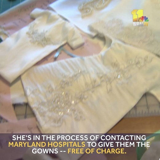 There are 24,000 babies that are stillborn every year in the U.S., according to the March of Dimes, and it's a tragic experience for parents who deal with it. One Kingsville woman is doing her best to ease some of the burden to parents. To donate and learn more, click here >> http://bit.ly/2EWDJRd | WBAL-TV 11 Baltimore