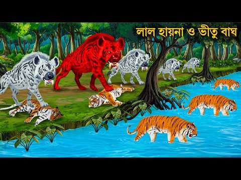 সুন্দরবনে লাল হায়না ও বাঘের এলাকা | Sundarban Cartoon | RED HYENA | Bhuter Cartoon Notun BanglaGolpo