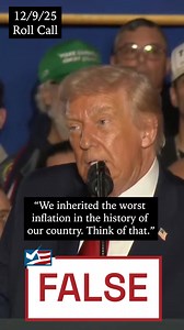FactChecking Trump’s Economic Speech: Inflation Link to the full story in the comments. | FactCheck.org