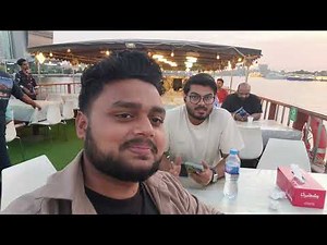 Dinner experience at Dhow cruise, Bur Dubai|4K Video| Fly to Sky Official