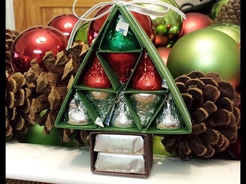 2014 Holiday DIY Projects #1 Candy Kiss Tree