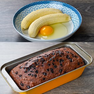 10M views · 70K reactions | I Stop Buying Banana Bread After I Found This Amazing Recipe | Banana Bread | Banana Chocolate Bread | N'Oven Foods | Facebook