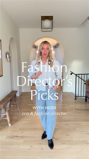 Get ready for three distinctly different looks from our Fashion Director's own closet. It's everything she's loving right now (and you're about to too). Monochromatic pieces, the top color pop, and shoe lovers, a blast from your past is back! Tune in then tap the link to style yourself (trending) for anything the day brings: https://evereve.visitlink.me/7JtOXN | EVEREVE