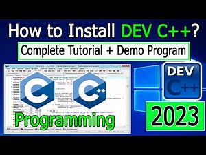 How to install DEV C++ on Windows 10/11 | 2023 | GNU compiler for C & C++ Programming