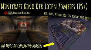 100% Functional COD Zombies Kino Der Toten Map Minecraft Map