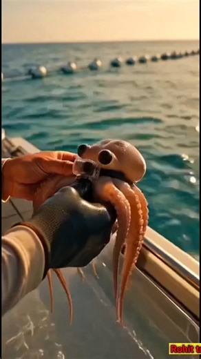 Octopus GoPro POV at Great Barrier Reef… I Found a Giant Underwater Door!