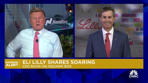 Watch CNBC's full interview with Eli Lilly CEO David Ricks