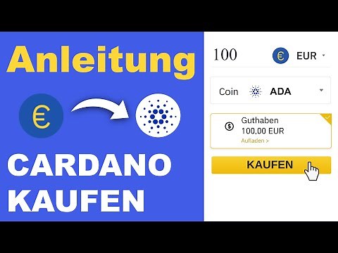 Cardano (ADA) kaufen ✅ ANLEITUNG zum Investieren (0,08% Gebühren)