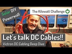 Victron - DC cables on your Victron Inverter Installation - Part 1 #victron #solar