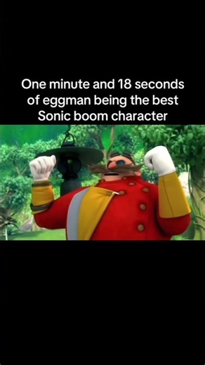 Eggman being the best character in Sonic Boom #eggman #robotnik #sonicboom #sonicthehedgehog #sega