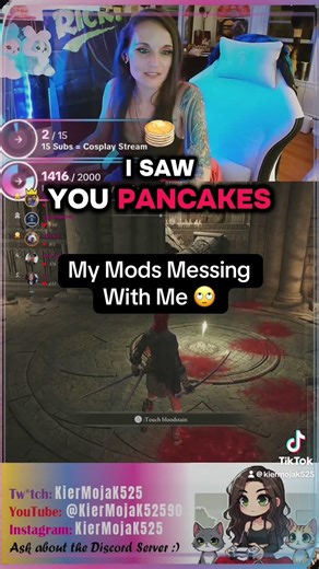 Typical Mod Behavior #gamergirl #tiktokstreamer #twitchstreamer #eldenring #foryou foryou #gaming