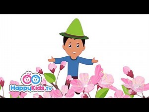 Spring Song - Learning Songs Collection For Kids And Children | Happy Kids