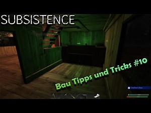 🌍 Subsistence 🌍 | Bau Tipps und Tricks #10 | Lets Play German | Deutsch