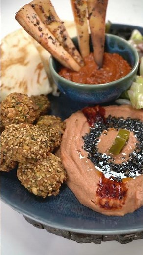 Cafe Style Falafel Platter Recipe with ‪@foodieaddicted‬ How to make Cafe style Falafel at home ?