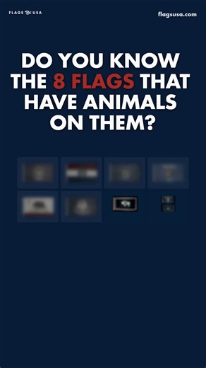 8 State Flags With Animals You Might Miss | Flags USA