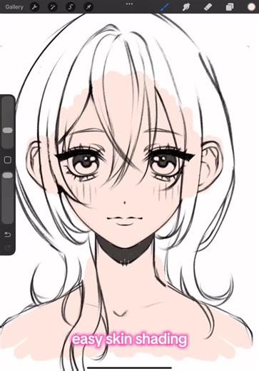 Easy Skin Shading Tutorial for Anime Artists