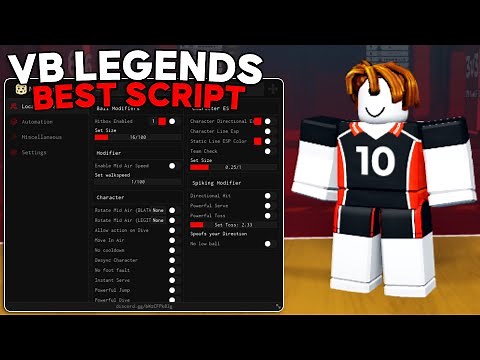 The BEST Volleyball Legends Script (No Key - Rollback, Infinite Style, + MORE!)