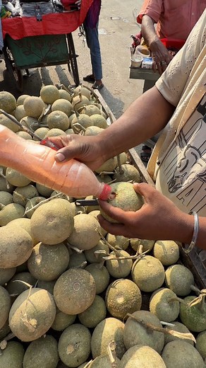 1.3M views · 23K reactions | Famous Sour Wood Apple From Bangladesh  Business name Kodbel Address Dhaka, Bangladesh  Price 70 Taka /$ 0.60 USD #fblifestyle | Street Food Journey | Facebook
