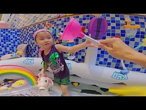 Chippy Baby Chippy swimming pool FULL OF HOME FACILITIES | family fun with Chippy, CP