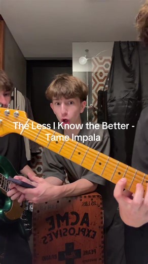 Celebration because Tame Impala is coming back to Perth!!! #tameimpala #thelessiknowbetter #triplets #perth #band