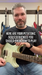 4 Pentatonic Sequences to Know 🎸👀 #kiesel #kieselguitars #guitar #guitars #guitarlesson #guitarlessons #lesson #music #musiceducation #eductaion #learn #learning #teach #foryou #foryoupage #guitarsolo #guitarlick #guitarlife #playguitar #learnguitar #guitarist | Mike Salow Music