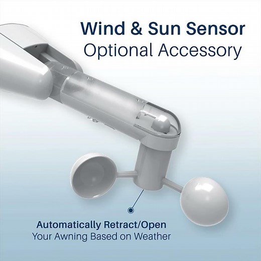 Italian Full Cassette Motorized Patio Awning with App and Remote Control #shorts