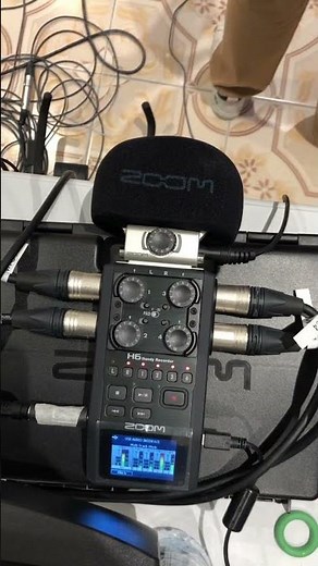 ZOOM H6 AT WORK